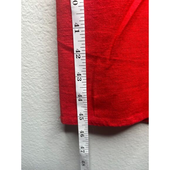 Wild Fable Red Midi Dress with Lace-Up Back - Women’s Size 6 - Picture 4 of 4